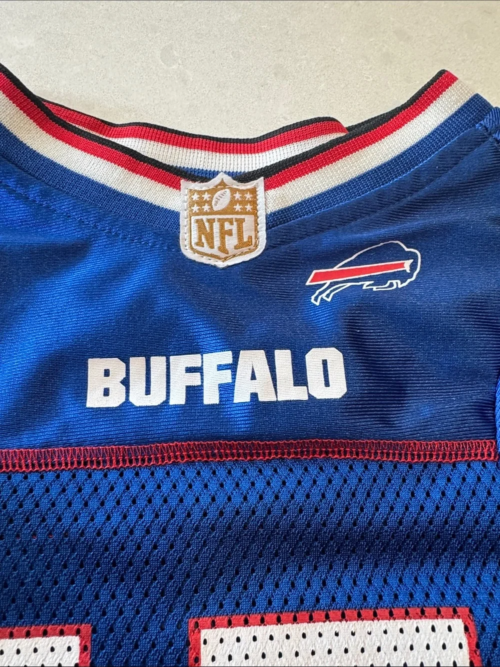 Buffalo Blue #17 Dog Football Jersey Josh Allen